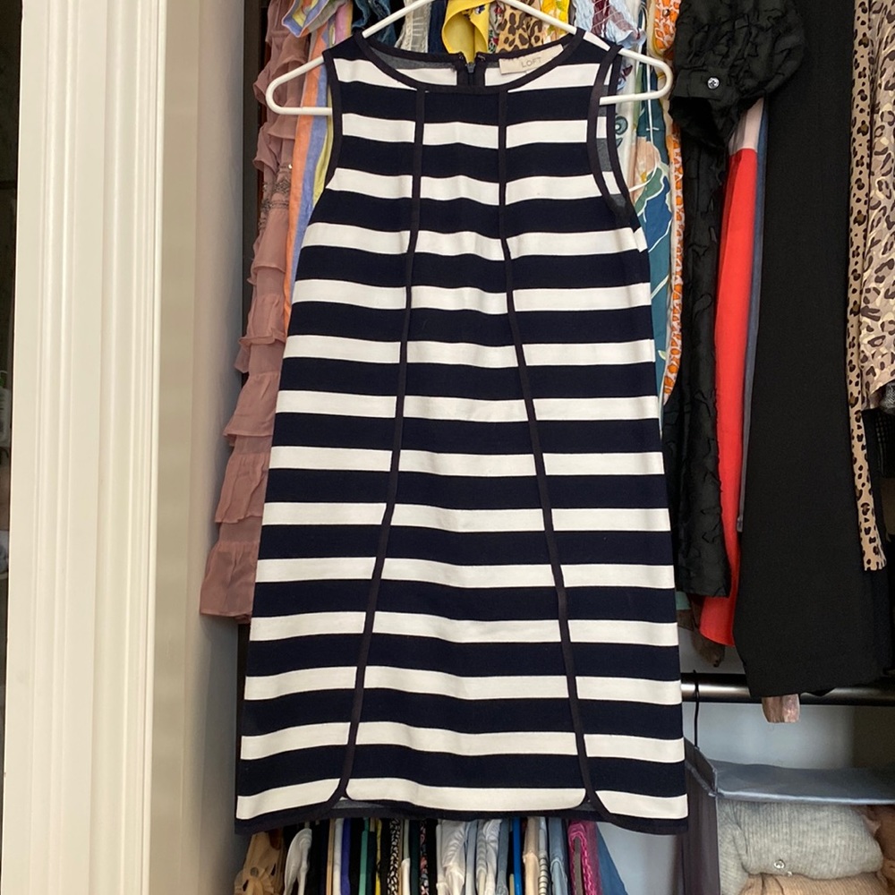 Loft shift mini dress